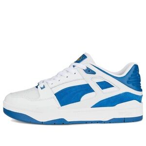 Puma Men’s Slipstream Suede FS 388634-01 White Lake Blue Sneakers